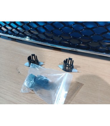 BY PARRILLA AUDI A4 B8 11-15 CROMO NEGRO LOOK RS R486853C2