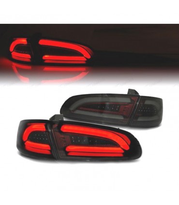 PILOTOS LED BAR SEAT IBIZA 6L 02-08 ROJO AHUMADO R148873C18