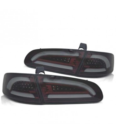 PILOTOS LED BAR SEAT IBIZA 6L 02-08 ROJO AHUMADO R148873C18