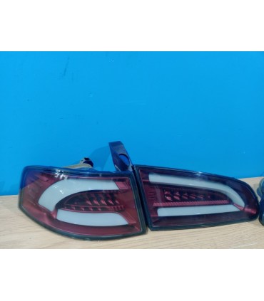 PILOTOS LED BAR SEAT IBIZA 6L 02-08 ROJO AHUMADO R148873C18