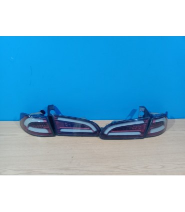 PILOTOS LED BAR SEAT IBIZA 6L 02-08 ROJO AHUMADO R148873C18