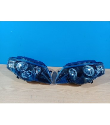 DW FAROS VOLKSWAGEN VW PASSAT 3C 05-10 OJOS ANGEL FONDO NEGRO R145391C1