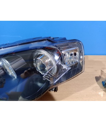 DW FAROS VOLKSWAGEN VW PASSAT 3C 05-10 OJOS ANGEL FONDO NEGRO R145391C1