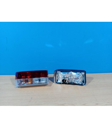DW PILOTOS VOLKSWAGEN VW GOLF 1 78-93 ROJO CROMO R148068C2