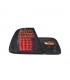 PILOTOS BMW E46 COUPE 99-03 LED CRISTAL AHUMADO LOOK M3 R145263C2