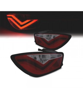BY PILOTOS PARA SEAT IBIZA 08-12 LIGHT BAR ROJO AHUMADO 3 PUERTAS R148332C1