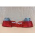 CX PILOTOS BMW E46 COUPÉ 99-03 LED ROJO CROMO LOOK M3 R145968C10
