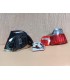 CX PILOTOS BMW E46 COUPÉ 99-03 LED ROJO CROMO LOOK M3 R145968C10