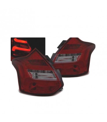 DW PILOTOS ROJOS FORD FOCUS 3 HATCHBACK 11-14 AHUMADO INTERMITENTE LED DINAMICO R011052C1