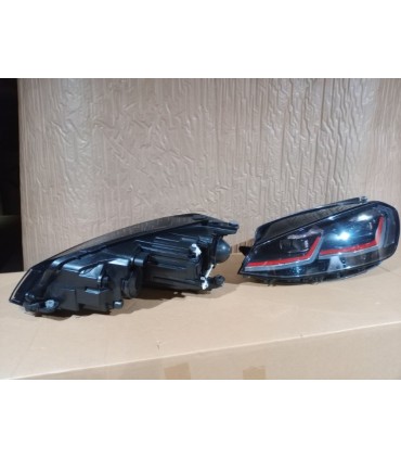 DW FAROS VOLKSWAGEN VW GOLF 7.5 17-19 FULL LED DINAMICOS LOOK GTI R024116C4