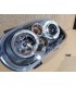 AZ FAROS VOLKSWAGEN VW GOLF IV MK4 97-03 OJOS ANGEL LED LOOK R32 FONDO NEGRO R020013C7