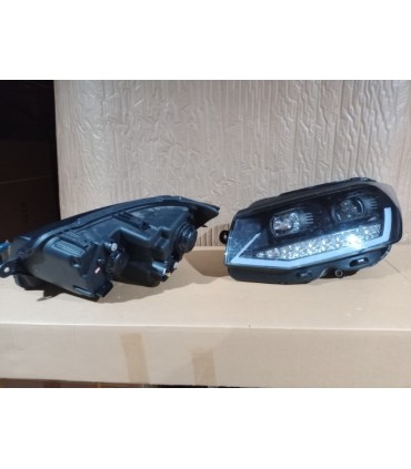 CX FAROS PARA VOLKSWAGEN VW T6 15-19 TUBE LIGHT LED DRL NEGROS INTERMITENTE LED DINAMICO R012907C2