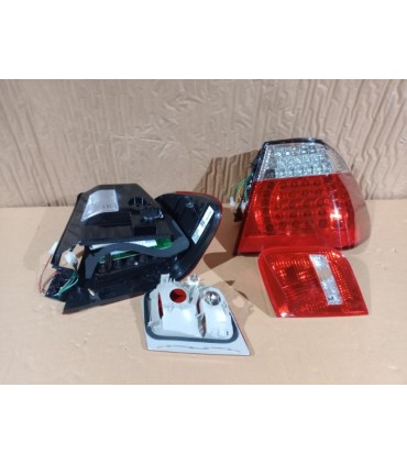 UF PILOTOS BMW E46 01-05 LED ROJO CROMO LOOK M3 R147437C9