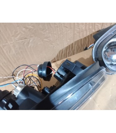 UF FAROS VOLKSWAGEN VW GOLF IV MK4 97-03 OJOS ANGEL LED LOOK R32 FONDO NEGRO R020013C8