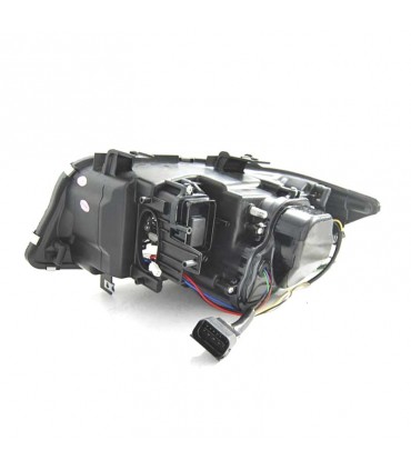 BA FAROS BMW E90 E91 05-08 XENON OJOS ANGEL U LED 3D NEGRO R014101C2