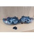 BA FAROS BMW E90 E91 05-08 XENON OJOS ANGEL U LED 3D NEGRO R014101C2
