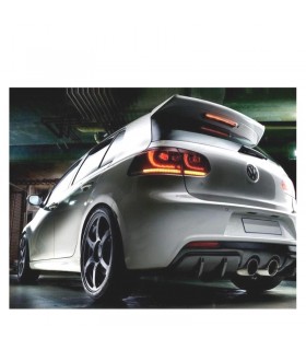 GF PILOTOS VOLKSWAGEN VW GOLF 6 LOOK R FULL LED DINAMICOS ROJO 08-13 R012819C11