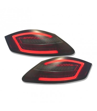 AZ PILOTOS PARA PORSCHE BOXSTER 987 CAYMAN 987C LIGHT BAR DINAMIC ROJO AHUMADO R148319C2