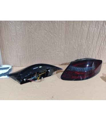 AZ PILOTOS PARA PORSCHE BOXSTER 987 CAYMAN 987C LIGHT BAR DINAMIC ROJO AHUMADO R148319C2