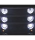 CX FAROS PARA JEEP WRANGLER 96-18 OJOS ANGEL LED NEGRO R016095C1