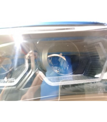 BY FAROS BMW E60 E61 03-07 ANGEL EYES LED U HALO FONDO NEGRO R020188C5