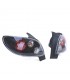 YB PILOTOS PEUGEOT 206 98-09 FONDO NEGRO R145718C6