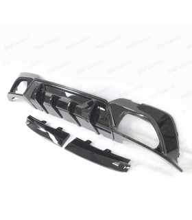 DW DIFUSOR BMW G20 G21 19-22 LOOK COMPETITION NEGRO BRILLO C011710C2