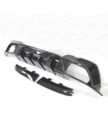 DW DIFUSOR BMW G20 G21 19-22 LOOK COMPETITION NEGRO BRILLO C011710C2