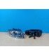 DW FAROS AUDI A4 B6 00-04 LUZ DIURNA LED FONDO CROMO R145363C1