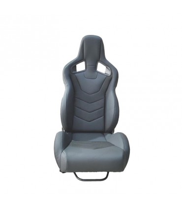 JI ASIENTO SEMIBAQUET UNIVERSAL CUERO NEGRO LOOK SPORTSTER CS R022123C1