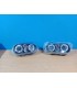 PK FAROS VOLKSWAGEN VW GOLF IV MK4 97-03 OJOS ANGEL LED LOOK R32 FONDO NEGRO R020013C10