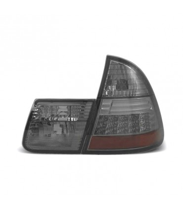 CX PILOTOS BMW E46 98-05 LED FONDO CROMO AHUMADO R145278C1