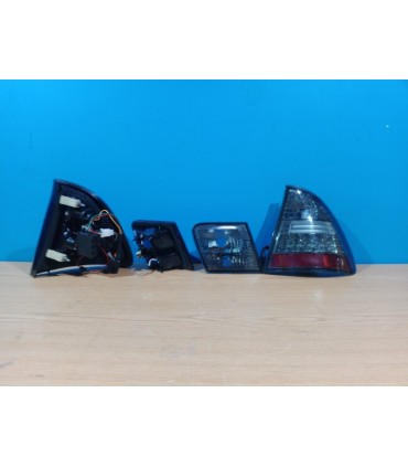 CX PILOTOS BMW E46 98-05 LED FONDO CROMO AHUMADO R145278C1