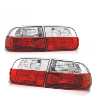 DW PILOTOS HONDA CIVIC 91-95 3D ROJO BLANCO LEX R024083C1