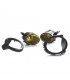 YB FAROS ANTINIEBLA BMW E46 98-06 E39 95-03 CRISTAL AMARILLO PARAGOLPES M R148469C1