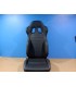 BY ASIENTO BAQUET UNIVERSAL LOOK SPARCO CUERO NEGRO R014134C1