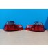 DW PILOTOS BMW E46 COUPÉ 99-03 LED ROJO CROMO LOOK M3 R145968C12