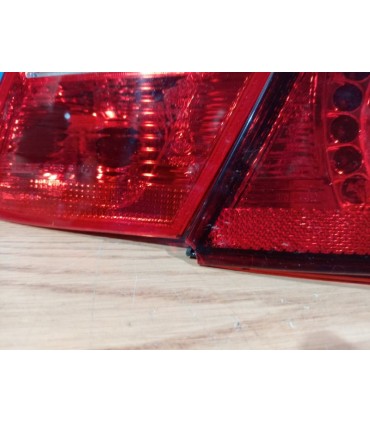 DW PILOTOS BMW E46 COUPÉ 99-03 LED ROJO CROMO LOOK M3 R145968C12
