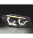 DW FAROS BMW F10 F11 10-13 XENON AFS OJOS ANGEL 3D LED DRL DINAMICOS NEGROS R020061C2