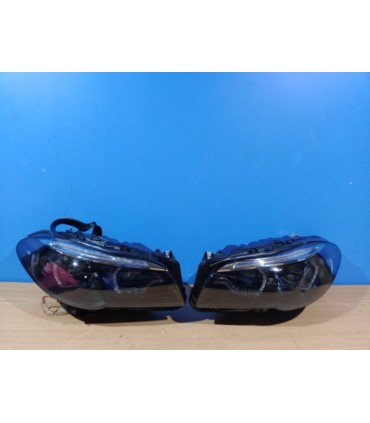 DW FAROS BMW F10 F11 10-13 XENON AFS OJOS ANGEL 3D LED DRL DINAMICOS NEGROS R020061C2