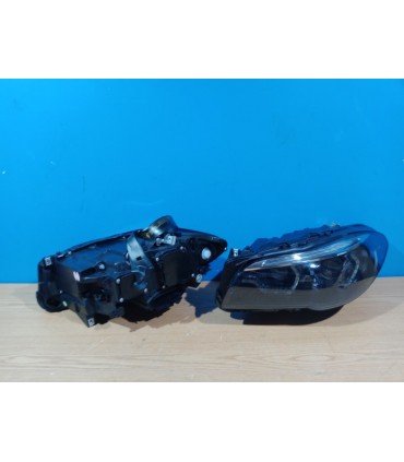 DW FAROS BMW F10 F11 10-13 XENON AFS OJOS ANGEL 3D LED DRL DINAMICOS NEGROS R020061C2
