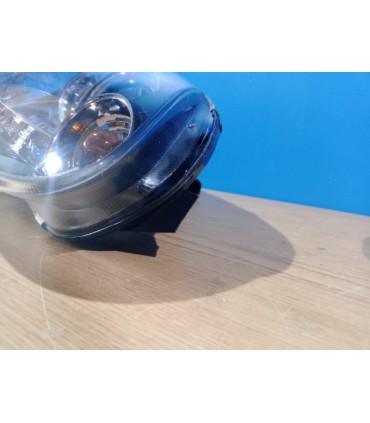 CX FAROS VOLKSWAGEN VW GOLF 5 03-08 JETTA 05-10 OJOS DE ANGEL LUZ DIURNA LED + CCFL FONDO NEGRO R145792C3
