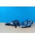 CX FAROS VOLKSWAGEN VW GOLF 5 03-08 JETTA 05-10 OJOS DE ANGEL LUZ DIURNA LED + CCFL FONDO NEGRO R145792C3