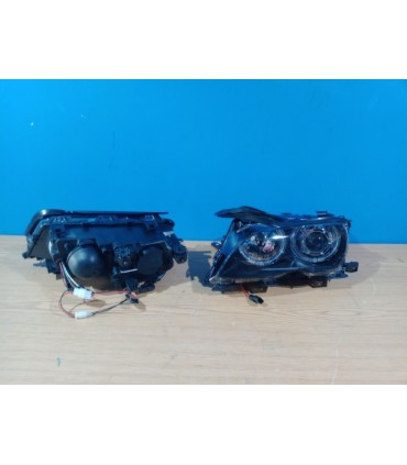 BY FAROS BMW E46 OJOS ANGEL LED CCFL 4 PUERTAS 01-05 FONDO NEGRO R148660C4