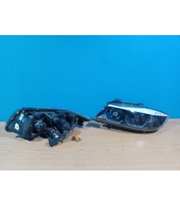 ED FAROS BMW E90 E91 05-08 OJOS ANGEL 3D FONDO NEGRO R022107C3