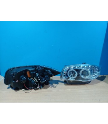 DW FAROS BMW E81 E87 E82 E88 OJOS ANGEL LUZ DIURNA FONDO CROMO R145804C1