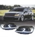 BY FAROS VOLKSWAGEN VW GOLF 7 12-17 DRL DINAMICOS NEGROS LOOK 7.5 R LINE R012837C8