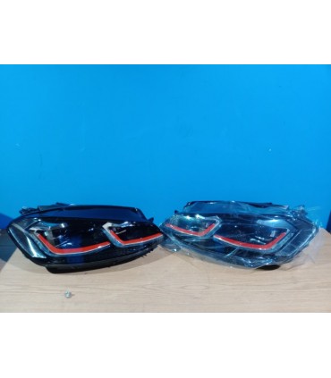 DW FAROS VOLKSWAGEN VW GOLF 7.5 17-19 FULL LED DINAMICOS LOOK GTI R024116C5