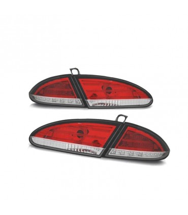 DW PILOTOS SEAT LEON 04-09 1P LED ROJO CROMO R145494C1