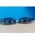 QJ FAROS SEAT LEON TOLEDO 1M OJOS ANGEL 99-05 FONDO NEGRO LED R145122C3
